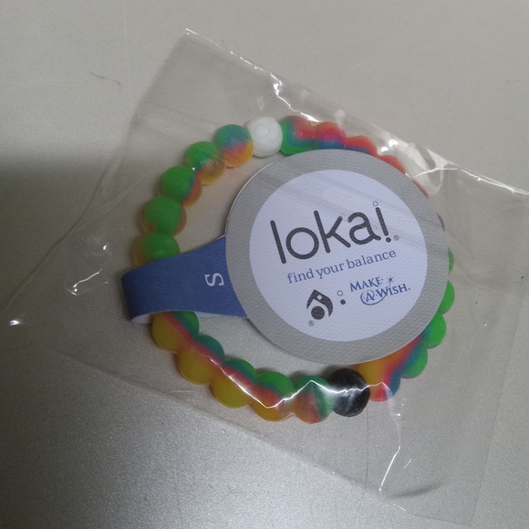 Okay rainbow color jelly round Barcelona New sealed Size Sm - Picture 1 of 2